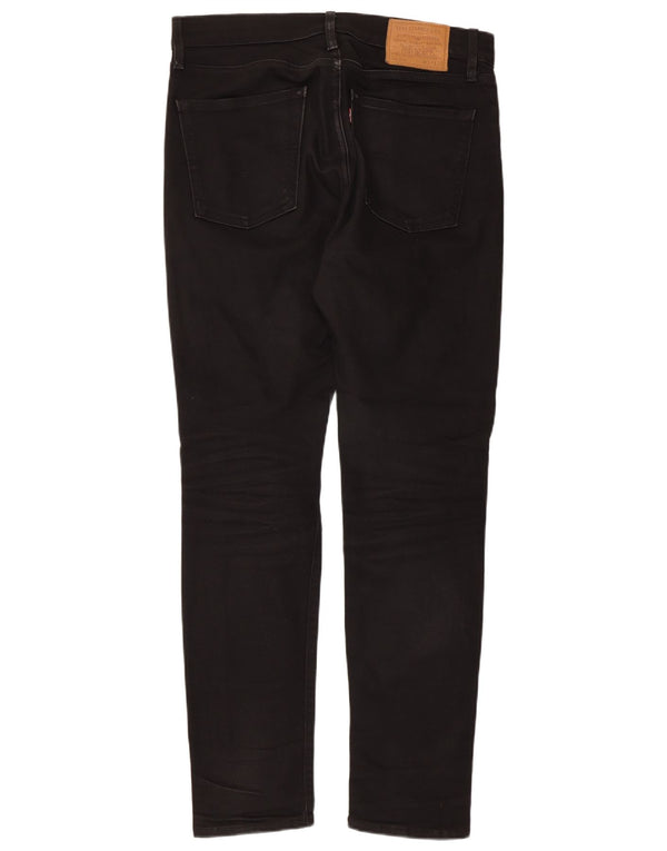 Мужские джинсы скинни Levi's 510 W31 L32, черный хлопок