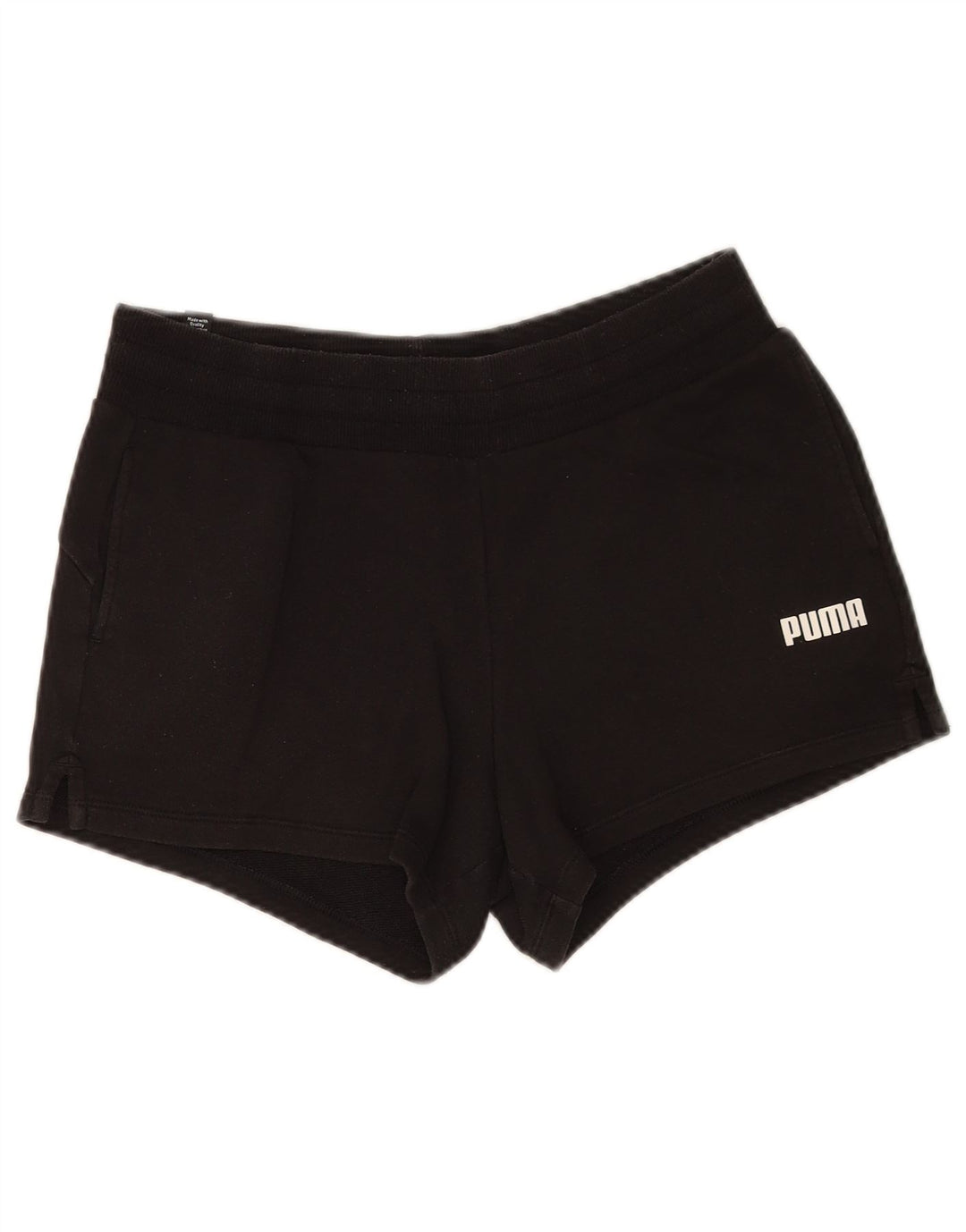 Женские спортивные шорты Puma UK 12, средние черные хлопковые