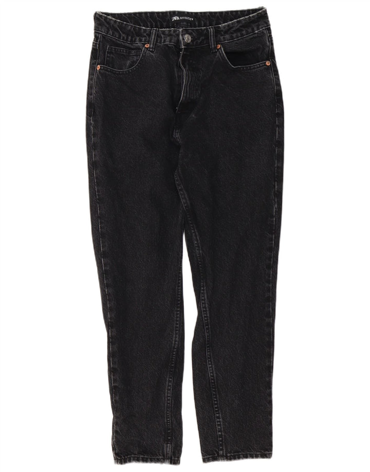 Женские зауженные джинсы Zara EU 40 Medium W30 L27, черные