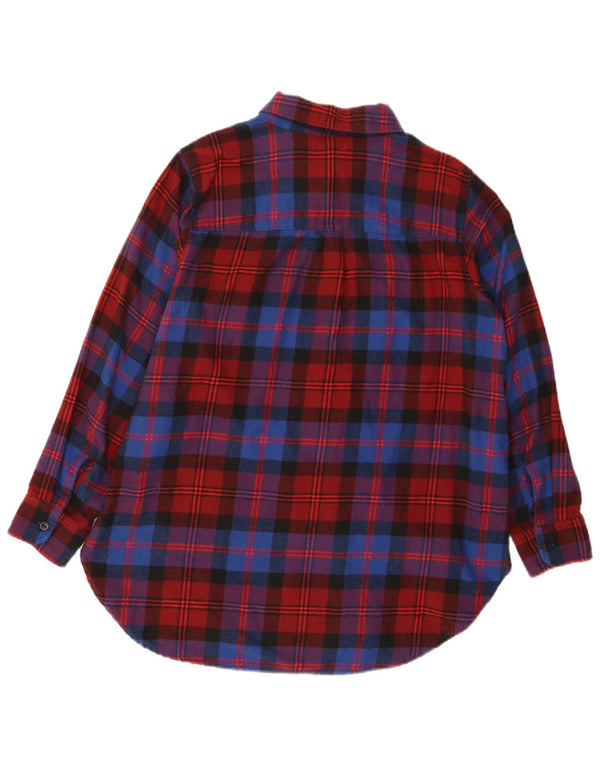 Женская фланелевая рубашка Levi's UK 18 XL, хлопок в красную клетку