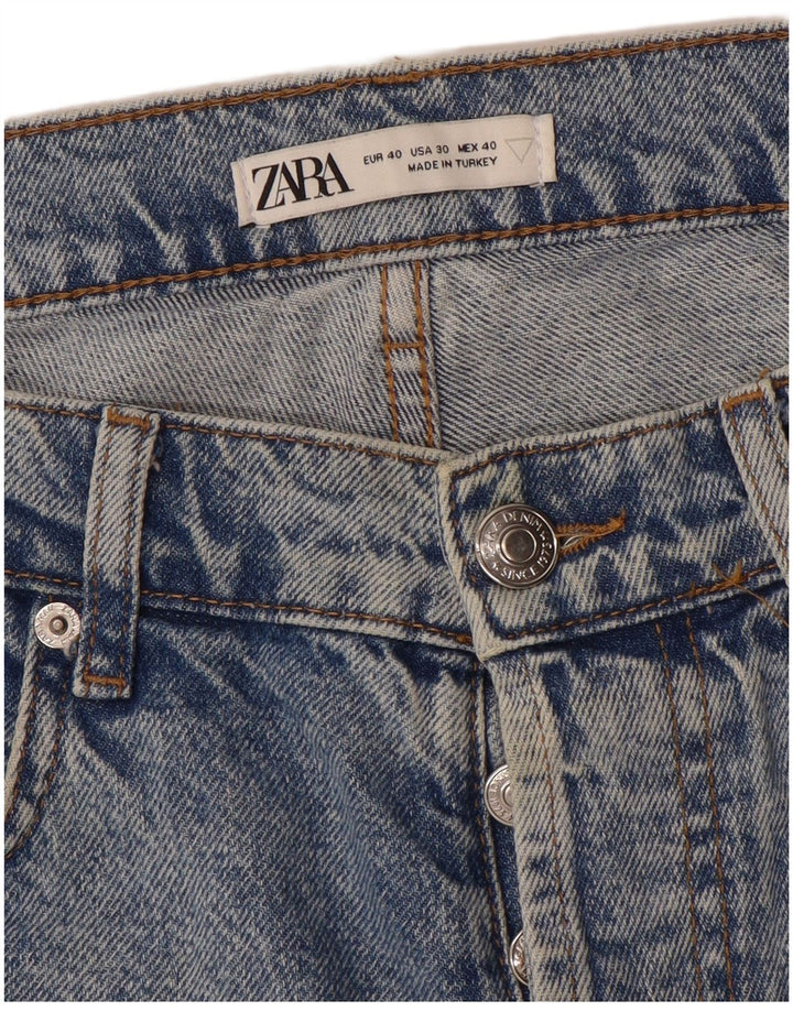 Мужские укороченные джинсы ZARA EU 40 Medium W30 L25 Синие