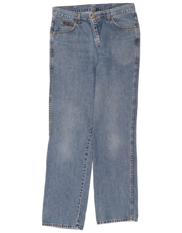 Мужские прямые джинсы Wrangler Ohio W34 L34, синий хлопок