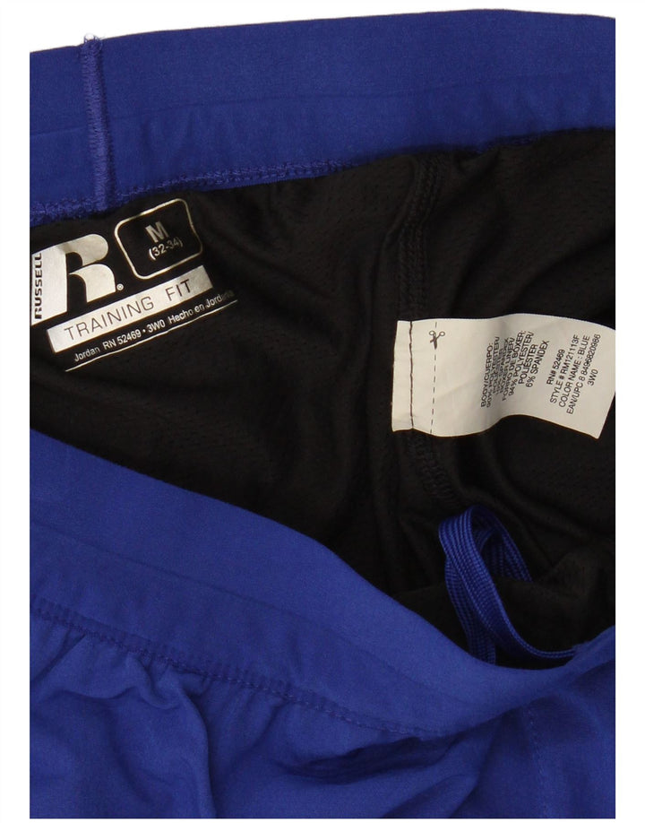 Мужские спортивные шорты Russell Athletic, средний синий полиэстер
