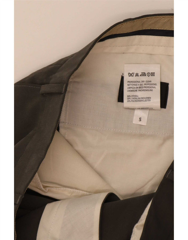 Мужские костюмные брюки Marks & Spencer W38 L31 серые из лиоцелла