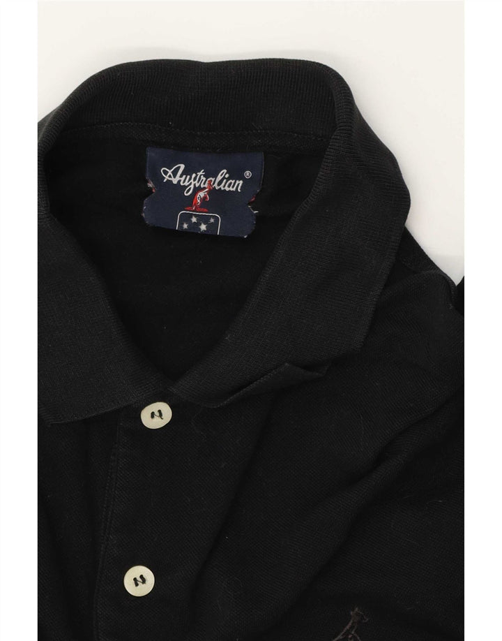 Мужская рубашка-поло AUSTRALIAN L'ALPINA IT 50 Medium Black