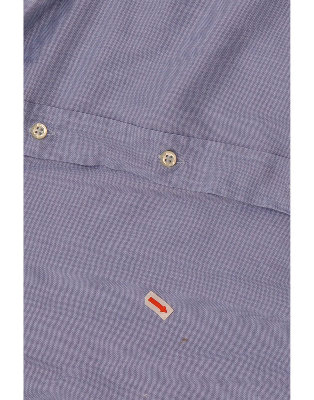 Мужская рубашка Roccobarocco, размер 42, 16, 1/2, большая, синяя, хлопковая