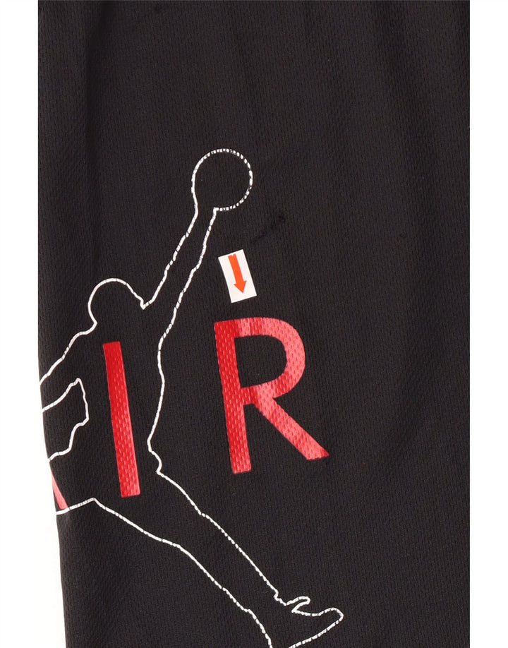 Спортивные шорты Jordan для мальчиков с рисунком 13–14 лет, XL, черный полиэстер