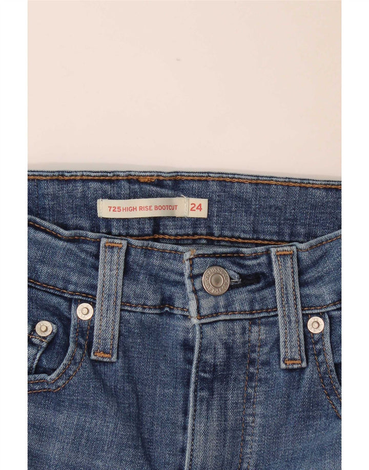 Женские джинсы Levi's 725 Bootcut с высокой посадкой W24 L31 синие
