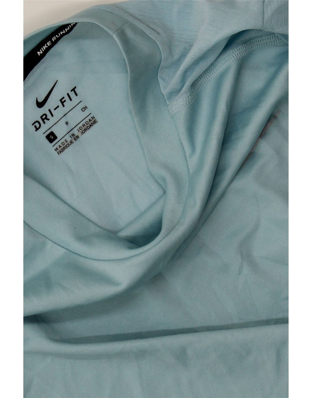 NIKE Womens Dri Fit Top Long Sleeve UK 10 Small Blue Vintage Nike and Second-Hand Nike from Messina Hembry 