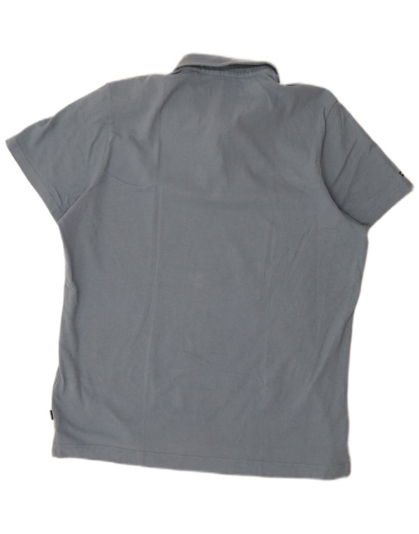 Мужская рубашка-поло Superdry 2XL, синяя, хлопок