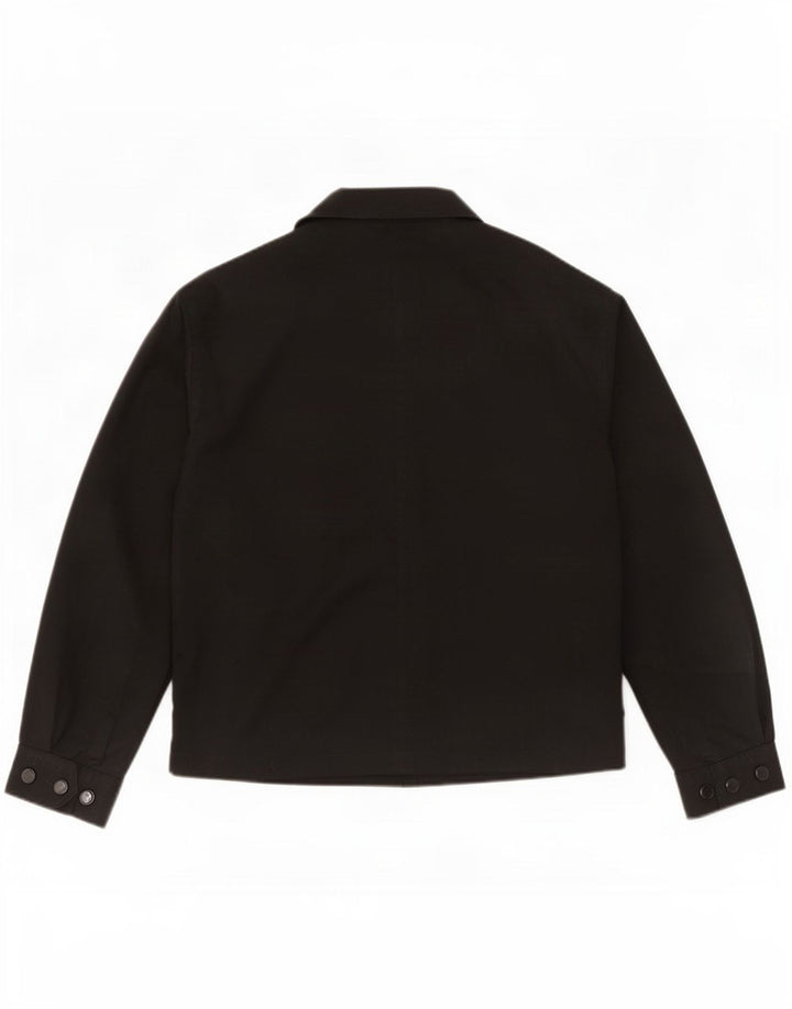 Мужская куртка-бомбер Zara UK 36, маленький черный полиэстер