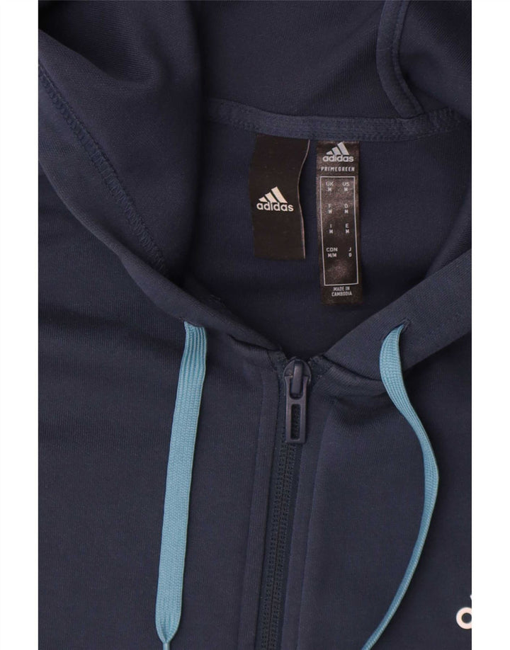 Мужской спортивный костюм Adidas Aeroready, верхняя куртка, средний темно-синий, цветной блок
