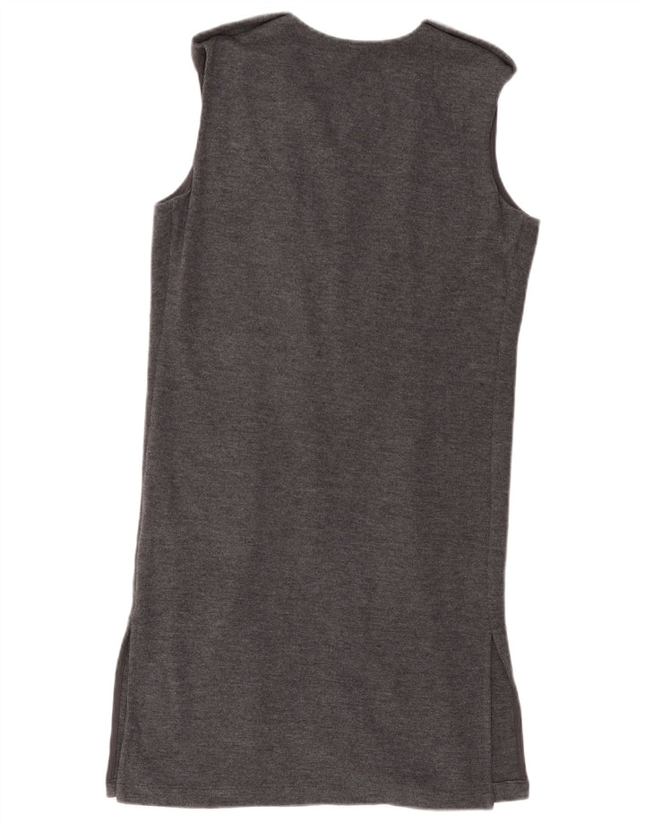 Женский кардиган без рукавов MARKS & SPENCER UK 8, маленький серый