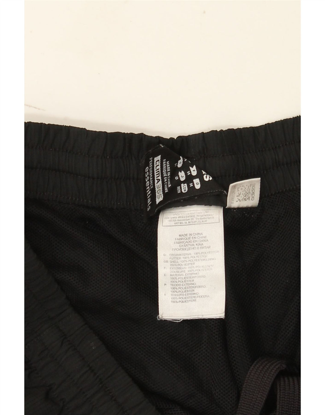 Adidas Mens Clima 365 Capri Спортивные брюки среднего размера из полиэстера черного цвета