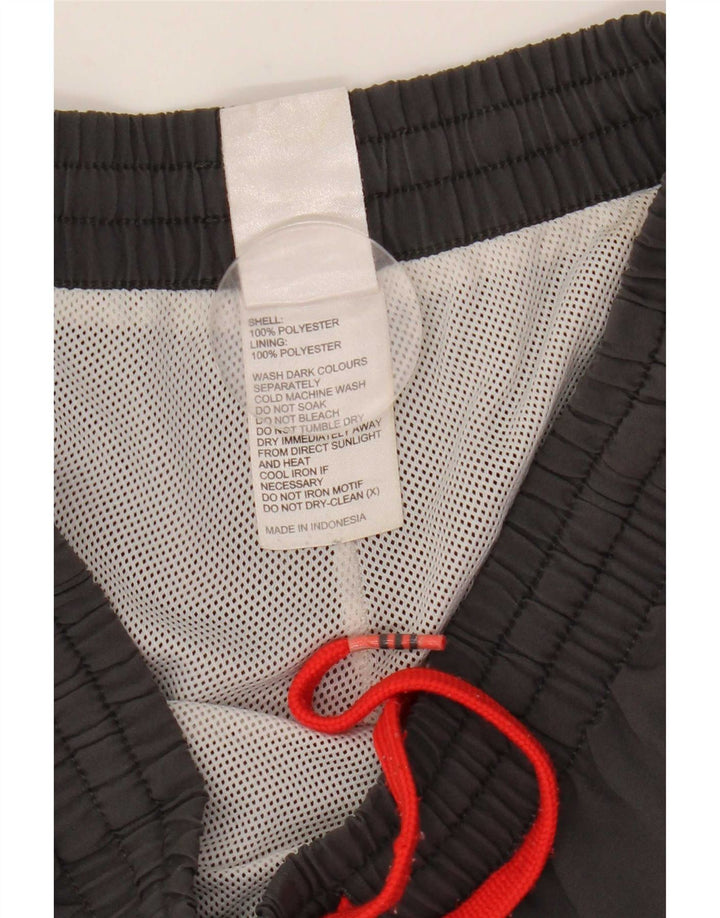 Мужские спортивные шорты Adidas Climalite с рисунком, маленький серый полиэстер