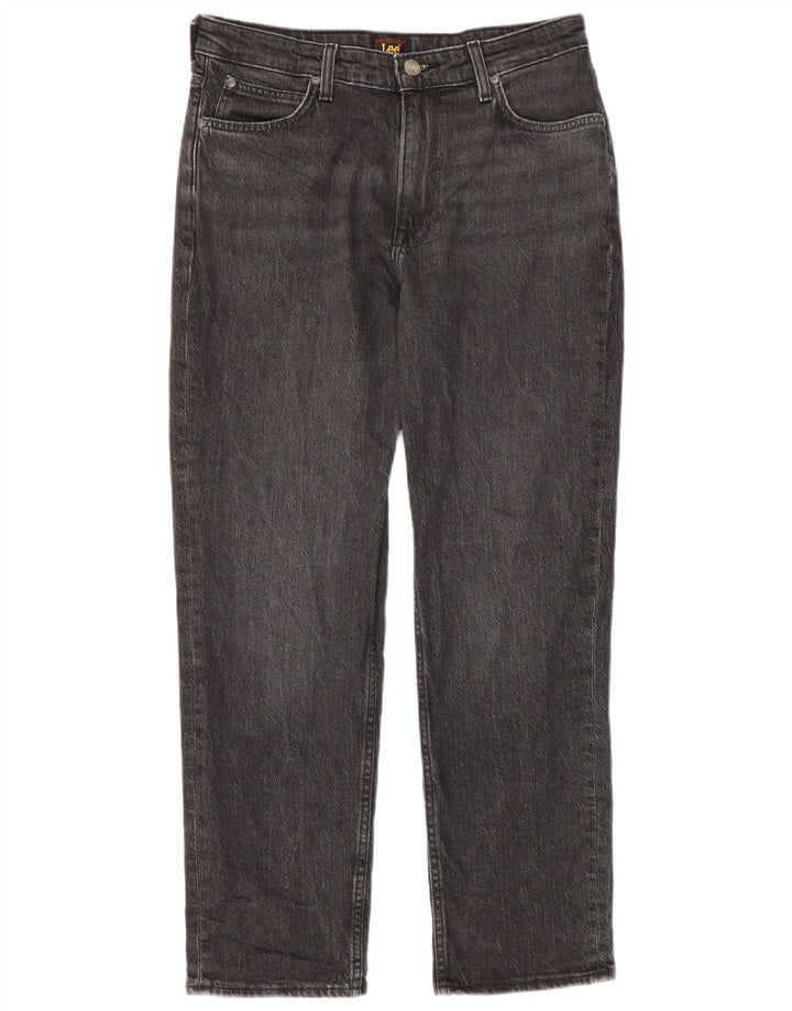 Женские прямые джинсы Lee Carol W29 L26, серый хлопок