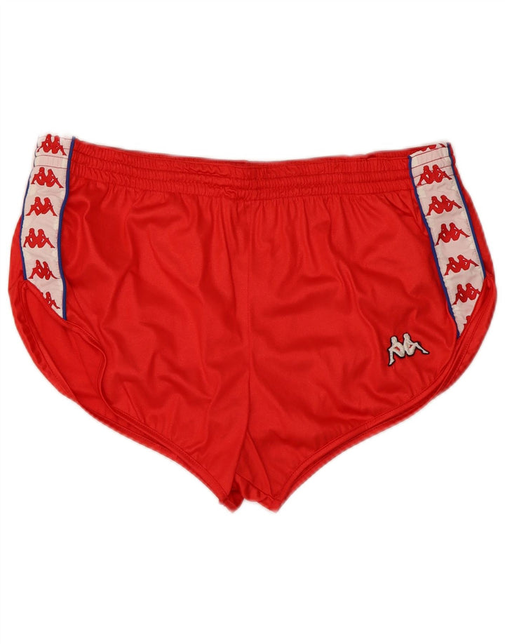 Женский комплект из 2 предметов с графикой Kappa IT 46, большой красный, полиамид с цветными блоками