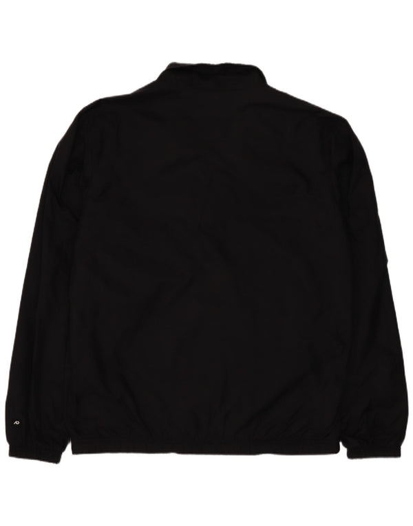 Мужской спортивный костюм Nike Top Jacket UK 38/40, средний черный, нейлон с цветными блоками