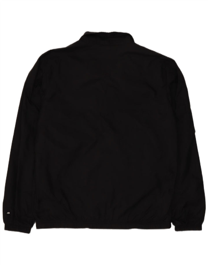 Мужской спортивный костюм Nike Top Jacket UK 38/40, средний черный, нейлон с цветными блоками