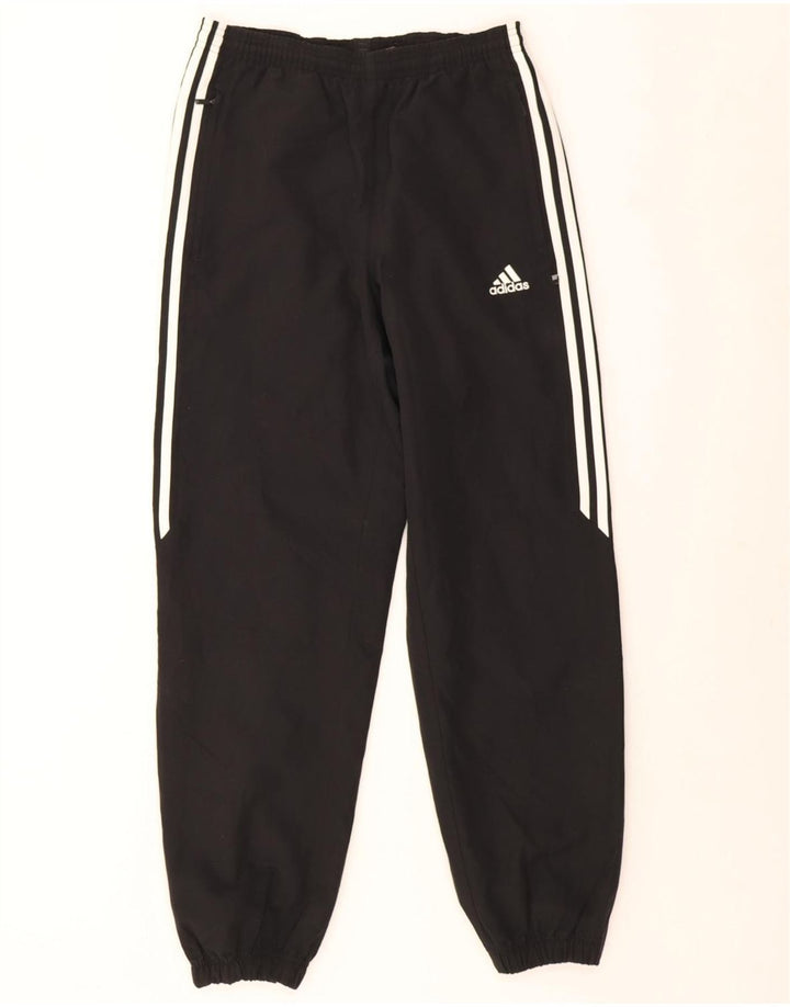 Спортивный костюм Adidas для мальчиков, брюки для бега, 12–13 лет, черный полиэстер