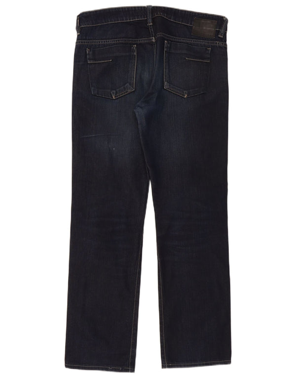Мужские прямые джинсы Calvin Klein W33 L34 темно-синие, хлопок