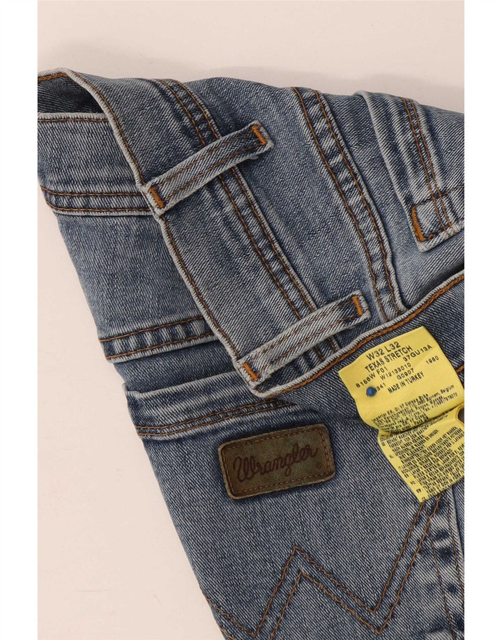 Мужские шорты из эластичного денима Wrangler W32, большие синие, хлопок