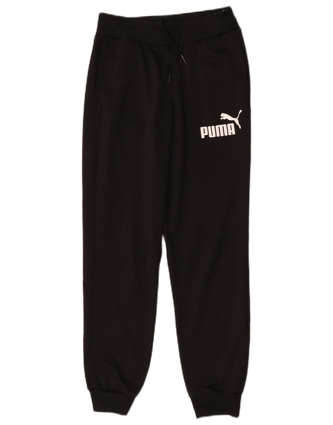 Спортивный костюм с графическим рисунком Puma для мальчиков, брюки для бега, 11–12 лет, черный полиэстер