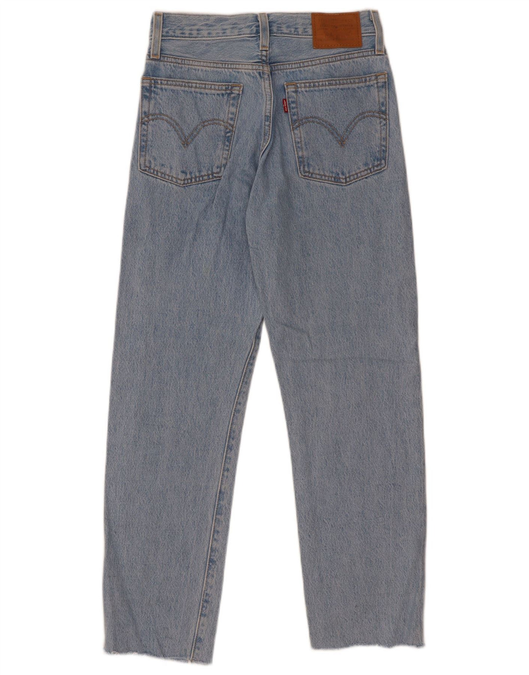 Женские прямые джинсы Levi's на танкетке W24 L28, синий хлопок