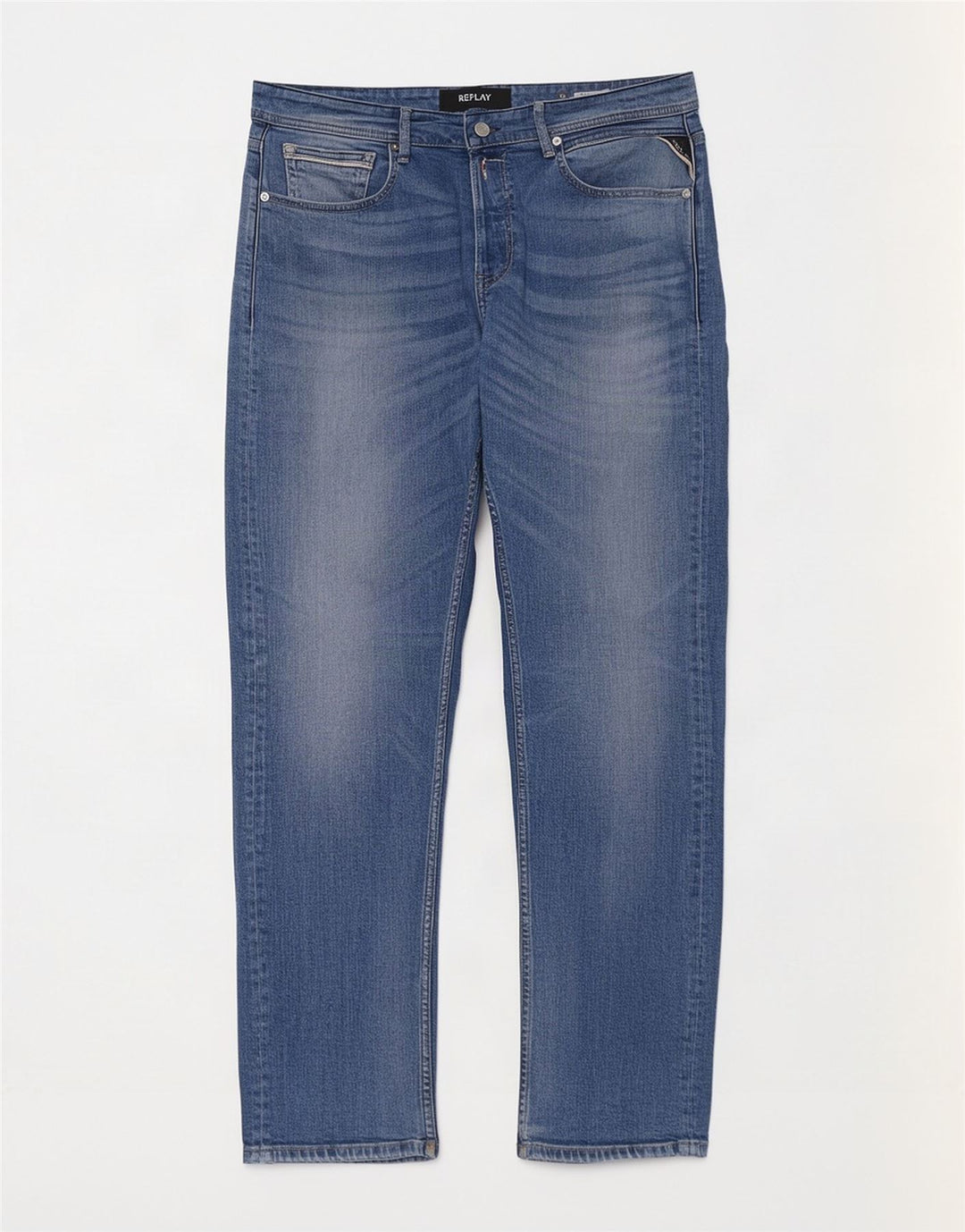 Мужские джинсы Grover Slim W33 L29 Replay, синий хлопок