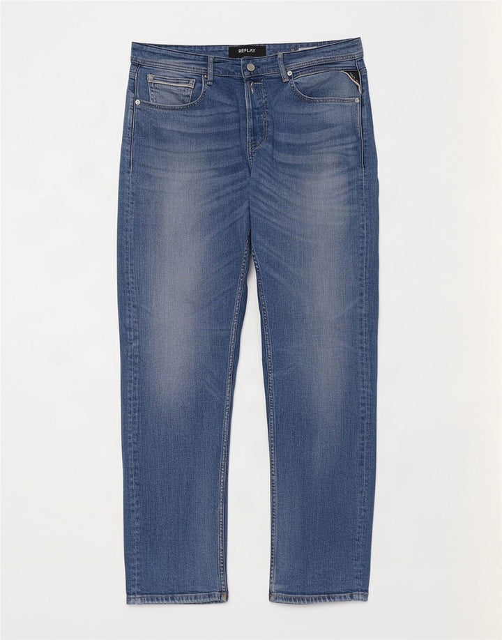 Мужские джинсы Grover Slim W33 L29 Replay, синий хлопок