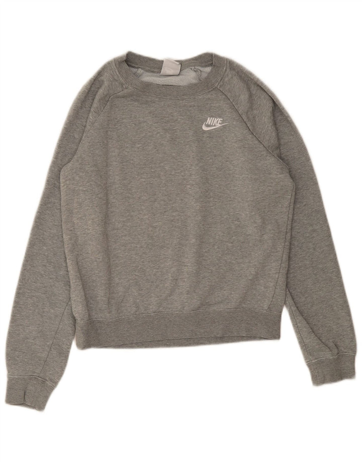 Женский свитер Nike UK 6 XS, серый хлопок