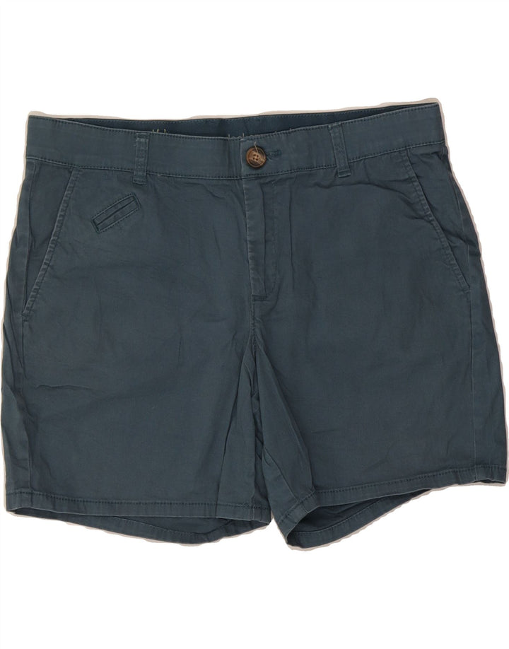DOCKERS Womens Khakis Chino Shorts US 12 Large W32  Blue Cotton Vintage Dockers and Second-Hand Dockers from Messina Hembry 