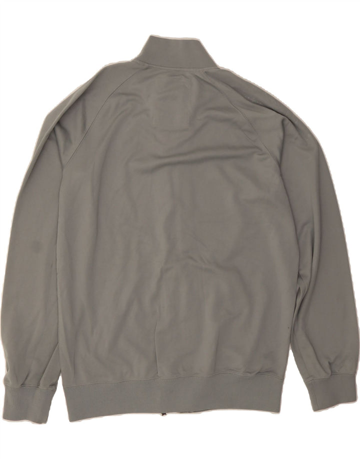 HURLEY Mens Graphic Tracksuit Top Jacket Large Grey Vintage Hurley and Second-Hand Hurley from Messina Hembry 