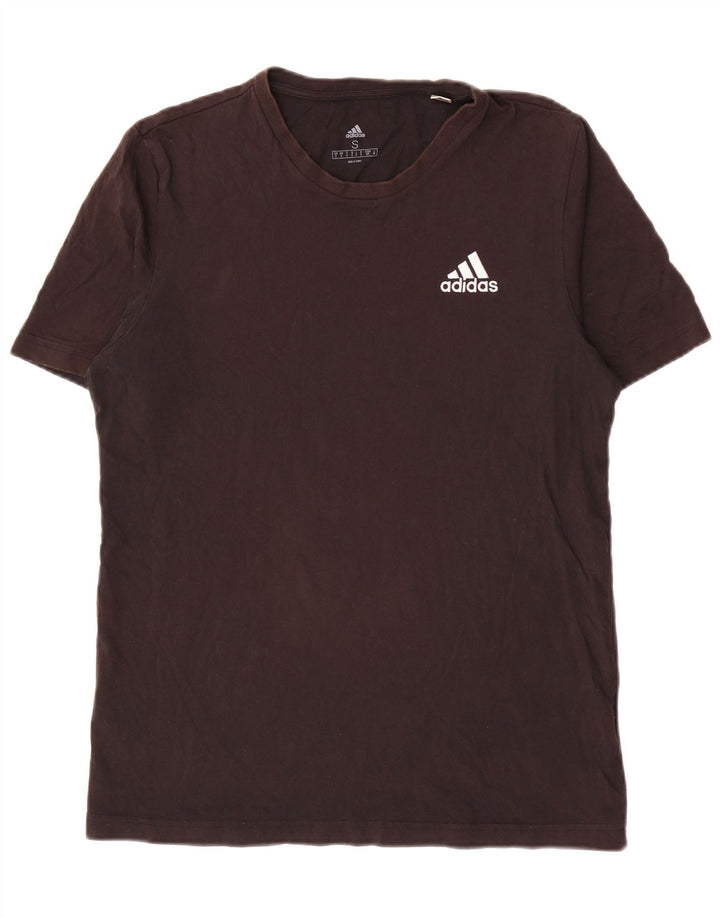 Мужская футболка ADIDAS, маленький черный хлопок