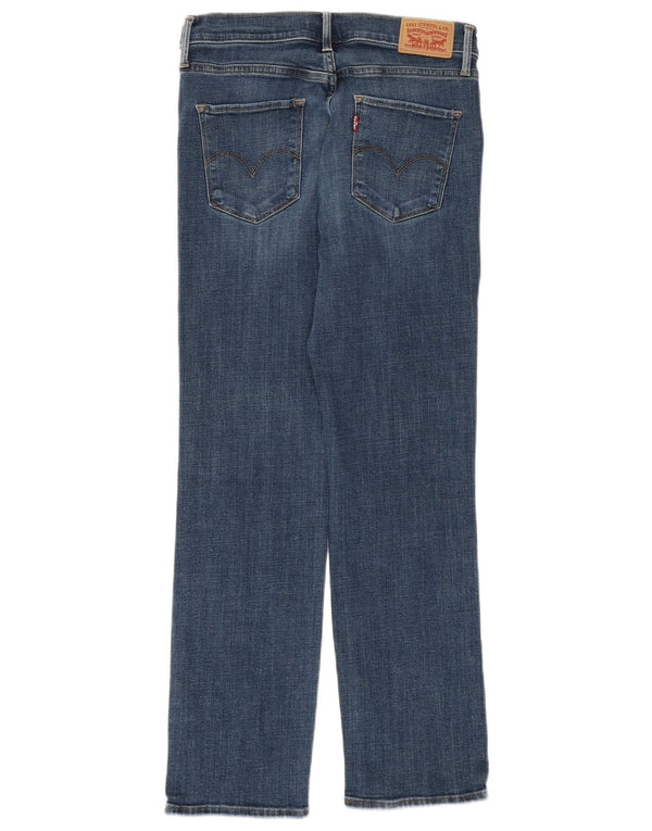 Женские прямые джинсы Levi's 314 W29 L27, синий хлопок