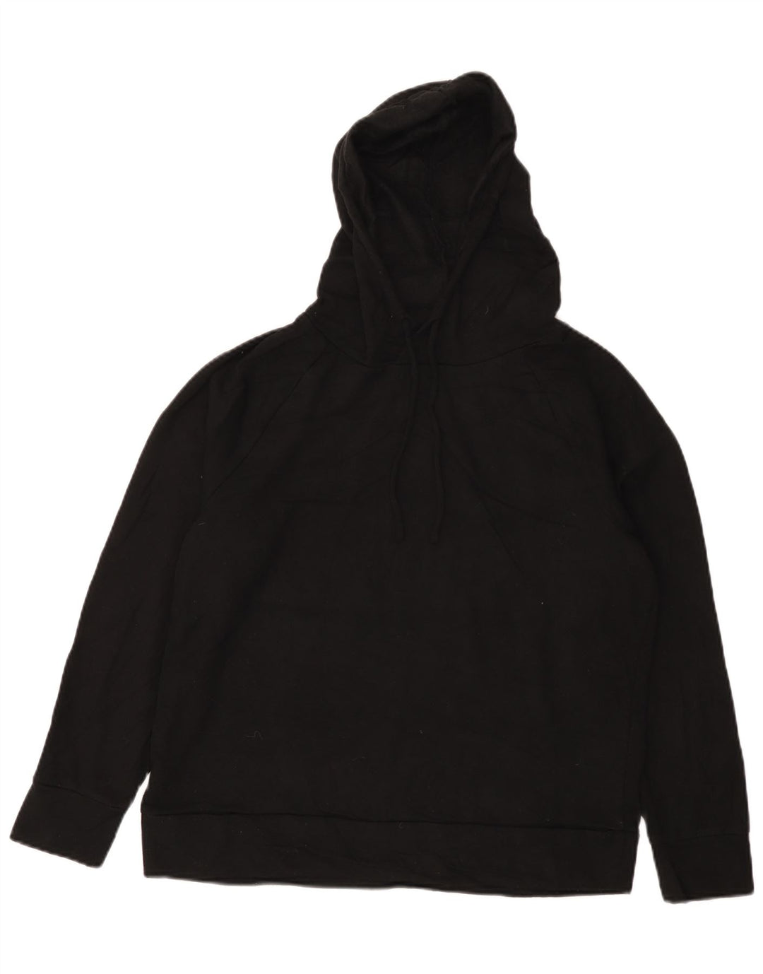 Женский джемпер свободного кроя с капюшоном Eddie Bauer UK 14, средний черный, полиэстер