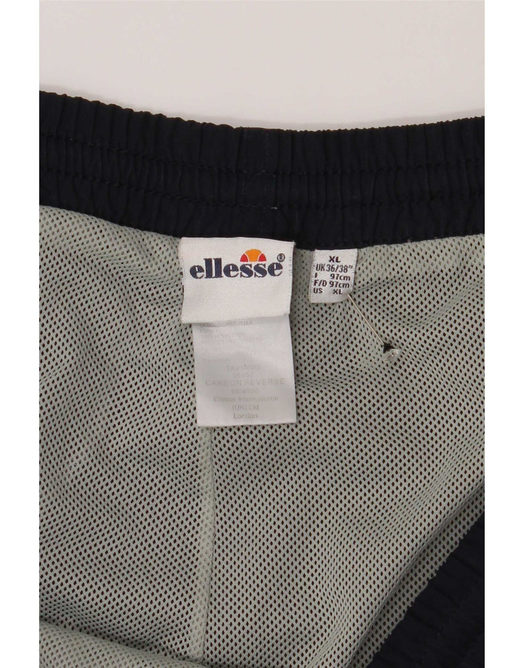 Мужские спортивные брюки Ellesse XL темно-синие из полиэстера