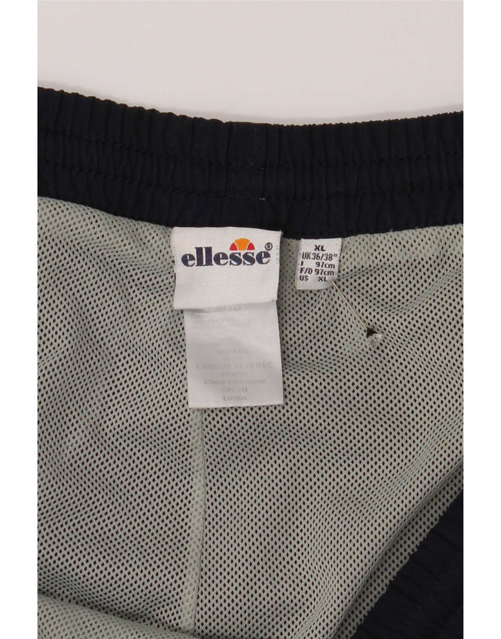 Мужские спортивные брюки Ellesse XL темно-синие из полиэстера