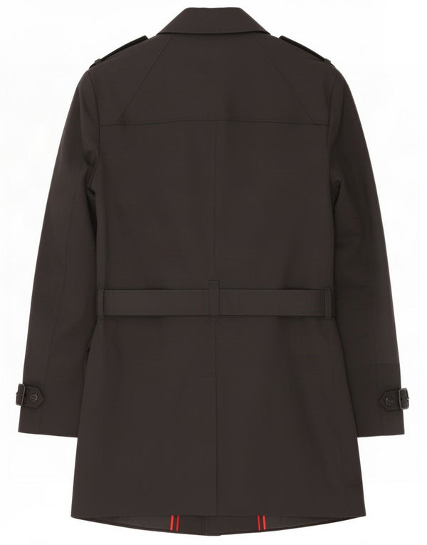 Мужской тренч Hugo Boss EU 54 2XL Черный полиэстер
