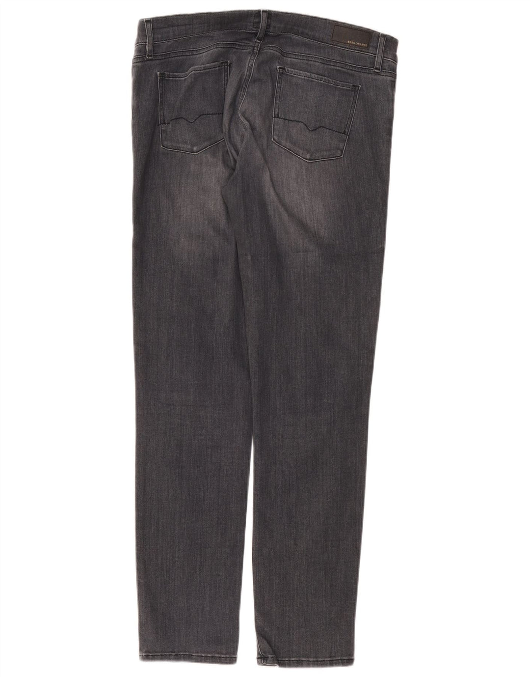 Мужские прямые джинсы Hugo Boss W32 L34 серые, хлопок