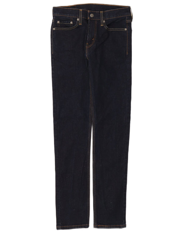 Мужские джинсы скинни Levi's 510 W28 L32 Темно-синие, хлопок