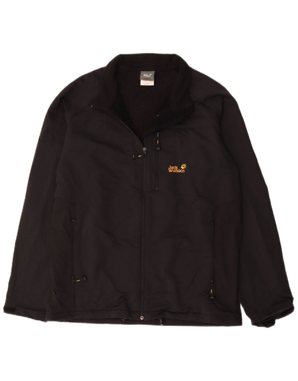 Мужская ветровка Jack Wolfskin UK 46/48 2XL, черный полиэстер