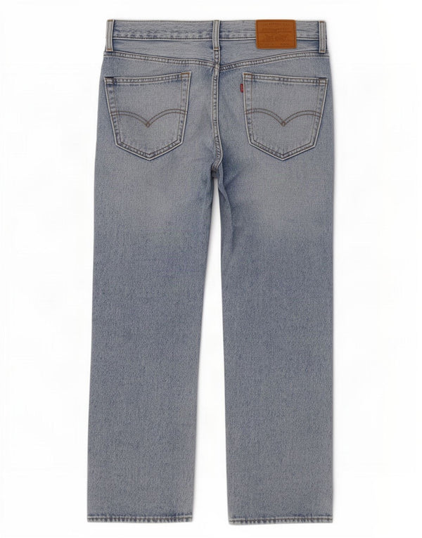 Женские прямые джинсы свободного кроя Levi's 551 W29 L26, синий хлопок