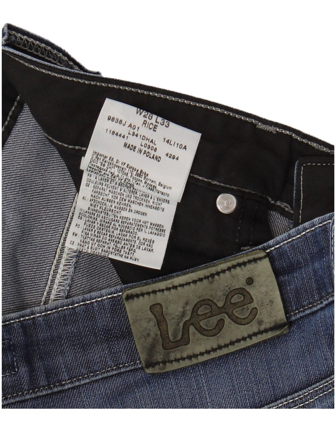 Женские джинсы Lee Bootcut W28 L27, синие, хлопок