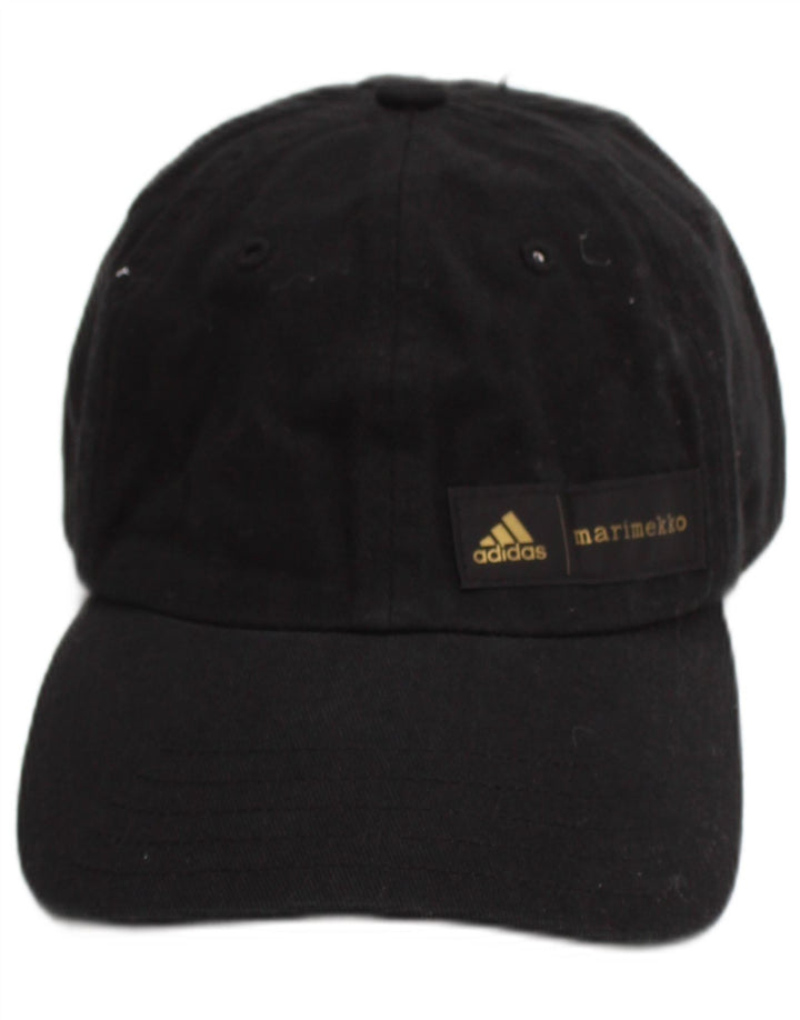 Женская бейсболка Adidas, один размер, черный хлопок