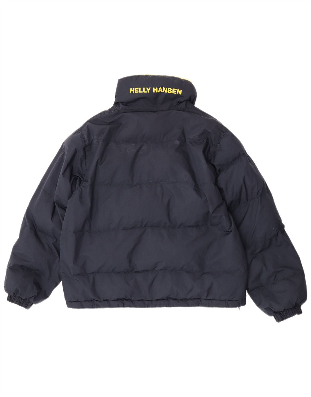 Мужская двусторонняя стеганая куртка Helly Hansen UK 36, маленькая, желтая