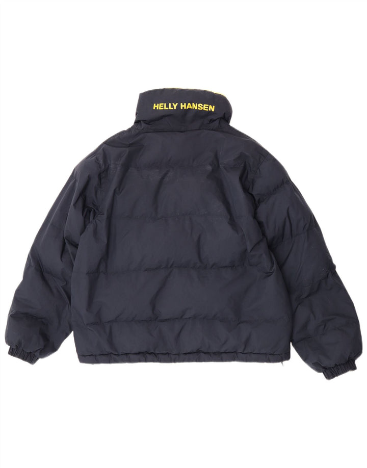 Мужская двусторонняя стеганая куртка Helly Hansen UK 36, маленькая, желтая