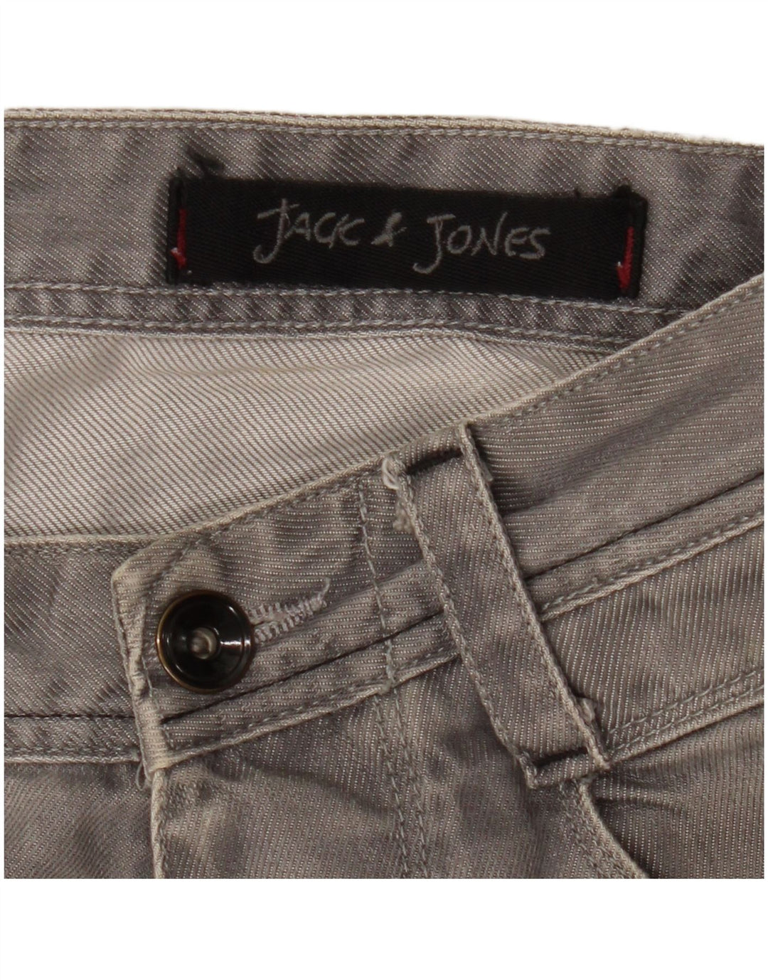 Джинсы мужские прямые Jack & Jones W33 L29 серые