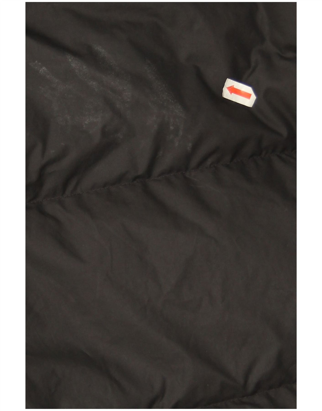 Мужское стеганое пальто с капюшоном Nike UK 36, маленький черный полиэстер