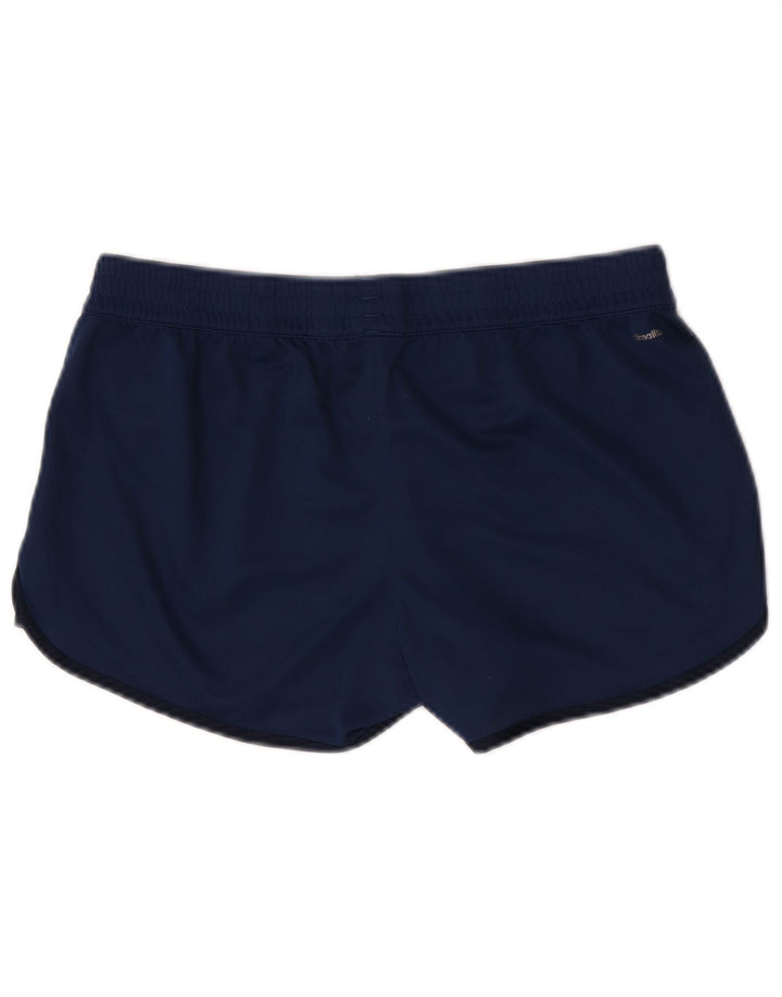 Женские спортивные шорты Adidas Climalite UK 12/14, средний темно-синий полиэстер